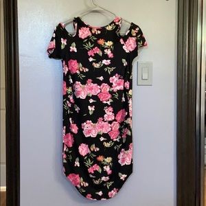 Summer floral dress; maternity